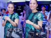 Thời trang - Thu Minh gây chú ý với túi Hermes 1,6 tỷ mới tậu