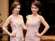 Làng sao - Chị em Mai Thu Huyền đọ vẻ xinh đẹp