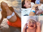 Bà bầu - Ca sinh thường của mẹ đẻ con khi đang đi du lịch