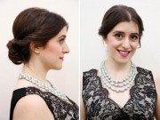 Làm đẹp - Mách bạn kiểu tóc búi dự tiệc đơn giản cho ngày và đêm