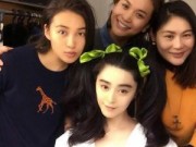 Làng sao - Phạm Băng Băng buộc tóc hai ngà “cưa sừng làm nghé”