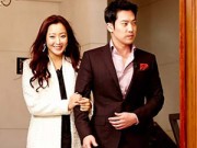 Làng sao - Ông xã Kim Hee Sun bảnh bao đi ăn cùng vợ