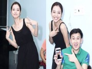 Làng sao - Jennifer Phạm đi chân trần tập nhảy với Dương Triệu Vũ