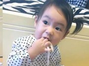 Làng sao - Lý Hải khoe khoảnh khắc "ăn bốc" đáng yêu của con gái
