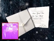 Làng sao - Lộ thiệp cưới giản dị của Tâm Tít và chồng thiếu gia