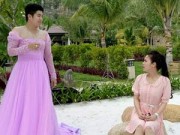 Giải trí - Chồng Nhật Kim Anh mặc váy cầu hôn vợ
