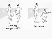 Làm đẹp - Giáo án 30 ngày tập HIIT đốt mỡ siêu tốc: Ngày 1