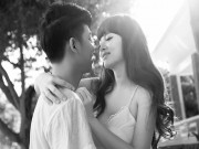 Làng sao - Lê Hoàng (The Men) cùng vợ chưa cưới trốn con đi du lịch