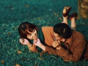 Eva Yêu - Bộ ảnh cưới “nắng vàng trên cỏ xanh” cặp đôi Hà Thành