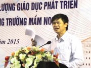 Tin tức - Vụ trưởng Vụ Giáo dục mầm non: "Chuyện ở Quảng Bình khiến tôi đau lòng"