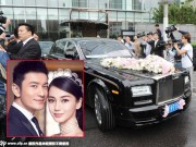 Làng sao - Ngắm siêu xe tiền tỷ trong đám cưới Huỳnh Hiểu Minh - Angela Baby