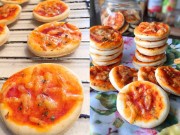 Bếp Eva - Bánh quy pizza mini ngon lạ miệng