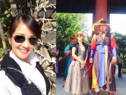 Làng sao - Diva Hồng Nhung khoe vẻ đẹp không tuổi ở Hàn Quốc