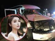 Làng sao - "Nữ hoàng nhạc trot" xứ Hàn gặp tai nạn xe kinh hoàng