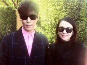 Làng sao - T.O.P khoe ảnh chụp cùng Chương Tử Di