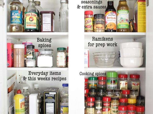 Bày mẹo sắp xếp tủ bếp gọn gàng trong nháy mắt