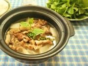 Bếp Eva - Dạ dày hầm tiêu xanh nóng hổi vừa ăn vừa thổi