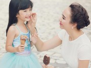 Làng sao - Con gái Hoa hậu Ngọc Diễm ngày càng đáng yêu