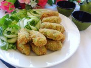 Bếp Eva - Thịt heo lăn cốm lạ miệng mà ngon