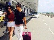 Làng sao - Lương Thế Thành - Thúy Diễm đi du lịch sau lễ đính hôn