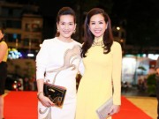 Làng sao - HH Thu Hoài thanh lịch bên bà xã MC Bình Minh