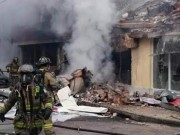 Tin tức - Colombia: Máy bay rơi xuống khu dân cư, 12 người thương vong