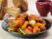 Bếp Eva - Sườn heo chiên xào ớt chuông