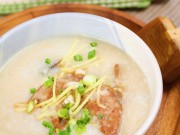 Bếp Eva - Bữa sáng đơn giản với cháo gan heo