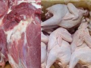 Mua sắm - Giá cả - Hà Nội: Phát hiện chất cấm trong thịt lợn, thịt gà