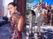 Thời trang - Tuyết Lan kiêu sa trên đường phố New York