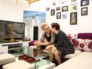 Nhà đẹp - Nhà trắng tinh khôi của vợ chồng ca sĩ Vũ Duy Khánh