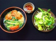 Bếp Eva - Bún chả cá thơm ngon, nóng hổi
