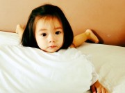 Làng sao - Con gái Đoan Trang "đốn tim" fan bởi vẻ đẹp thiên thần