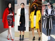 Thời trang - Đón đầu những kiểu áo choàng hấp dẫn cho ngày trở lạnh