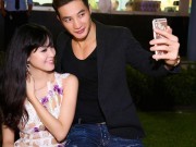 Làng sao - HH Thùy Dung đẹp tinh tế bên Nam vương Nguyễn Văn Sơn