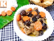 Bếp Eva - Ngon cơm với gà nấu nấm