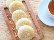 Bếp Eva - Bánh giầy nhân đậu xanh kiểu truyền thống