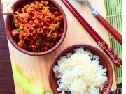 Bếp Eva - Thịt băm rang chua cay mặn ngọt