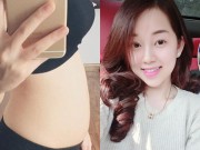 Làng sao - Ly Kute khoe ảnh bụng bầu 4 tháng khỏe mạnh