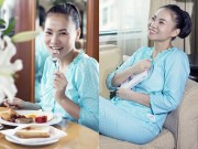 Làng sao - Thu Minh quyết tâm giấu kín quý tử đầu lòng
