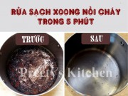 Nhà đẹp - Rửa sạch xoong nồi cháy trong 5 phút chẳng cần cọ mỏi tay