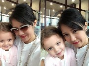 Làng sao - Hồng Nhung khoe vẻ đẹp không tuổi bên con gái