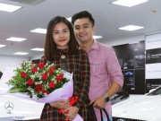 Làng sao - Vân Trang và người yêu đại gia đi "tậu" xế tiền tỷ