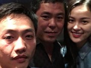 Làng sao - Cường Đô la - Hạ Vi công khai chụp ảnh chung