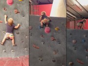 Clip Eva - Bé 19 tháng tuổi gây choáng khi leo núi trong nhà