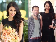 Làng sao - Lan Khuê ra sân bay đón NTK nổi tiếng Alexis Mabille