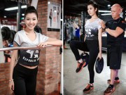 Làm đẹp - Thuý Vân đổ mồ hôi sôi nước mắt để có thân hình hoàn hảo