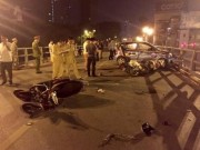 Tin tức - Khởi tố vụ taxi đâm liên hoàn trên cầu vượt Thái Hà