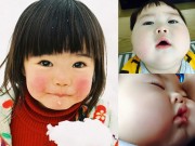 Làm mẹ - Những em bé “gây sốt” vì đôi má nhìn-là-muốn-cắn