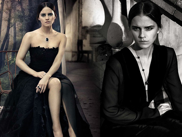 Emma Watson như U50 trên tạp chí Vogue